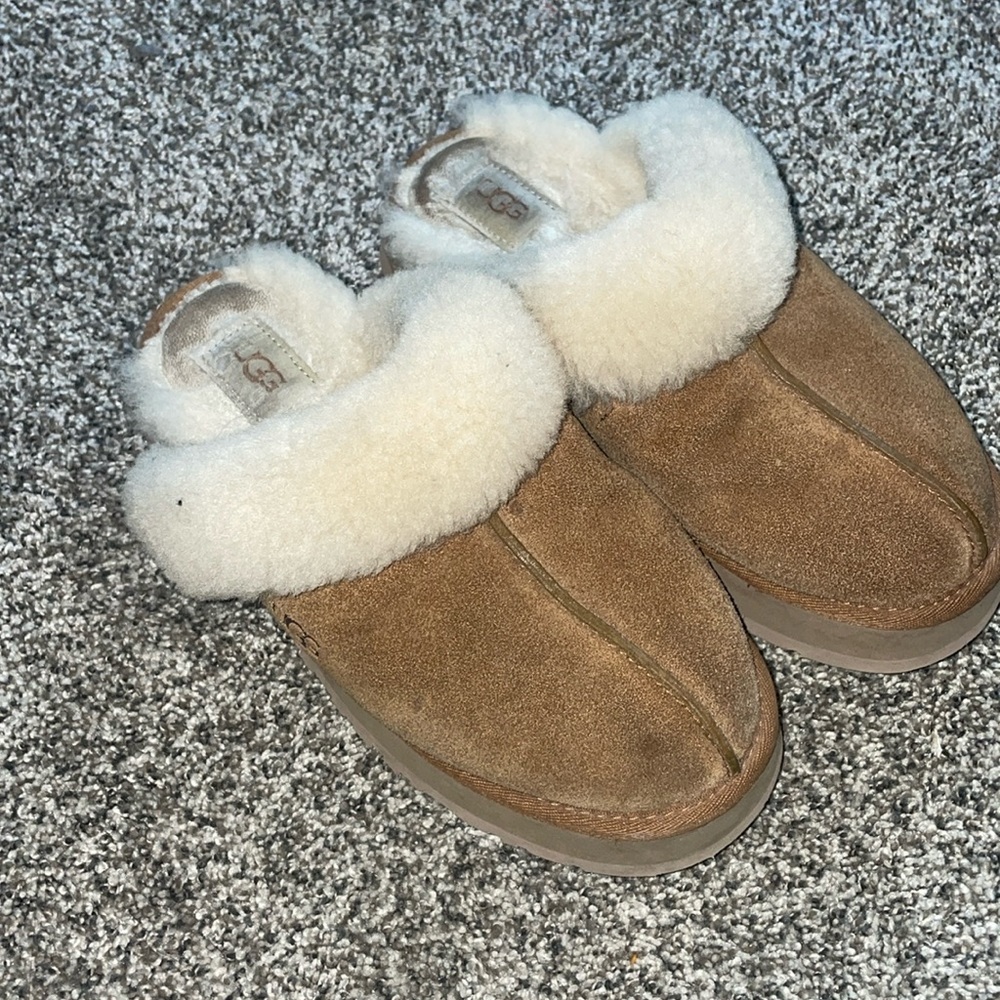 Platform Ugg Slippers. Worn!